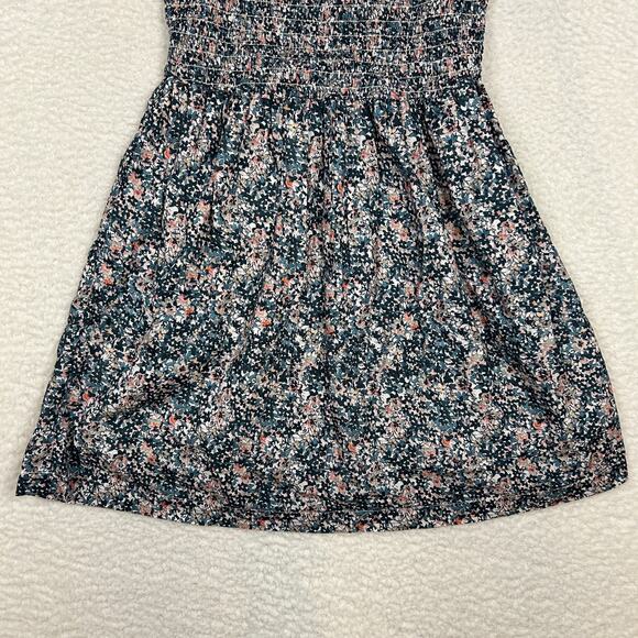Michael Stars Sz SP Jude Puff Sleeve Smocked Mini Dress Pockets Cottagecore NEW - Picture 3 of 12